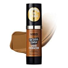 Load image into Gallery viewer, Kiss Natural Finish Liquid Foundation