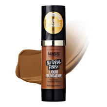 Load image into Gallery viewer, Kiss Natural Finish Liquid Foundation