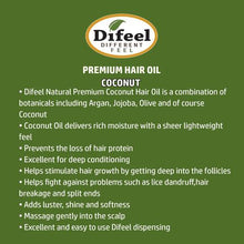Load image into Gallery viewer, Difeel Premium Natural Hair Oil - Coconut Oil (2.5 oz)