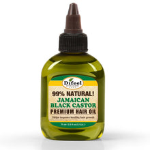 Load image into Gallery viewer, Difeel 99% Natural Premium Hair Oil - Jamaican Black Castor Oil (2.5 oz)