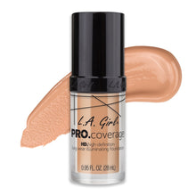 Load image into Gallery viewer, L.A. Girl Pro Coverage Illuminating Foundation (.95 oz)