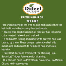Load image into Gallery viewer, Difeel Premium Natural Hair Oil - Tea Tree Oil (2.5 oz)