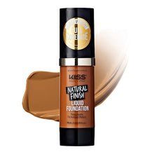 Load image into Gallery viewer, Kiss Natural Finish Liquid Foundation
