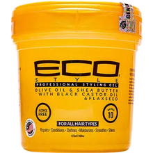 Load image into Gallery viewer, Eco Style Olive Oil &amp; Shea Butter With Black Castor Oil &amp; Flaxseed Styling Gel
