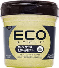 Load image into Gallery viewer, Eco Styler Black Castor &amp; Flaxseed Oil Styling Gel
