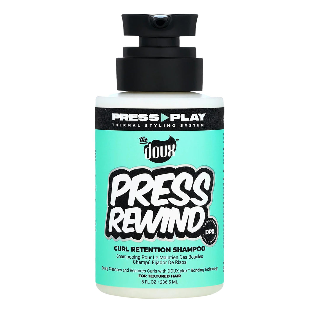 The Doux Press Rewind Curl Retention Shampoo 8oz