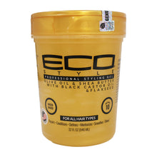 Load image into Gallery viewer, Eco Style Olive Oil &amp; Shea Butter With Black Castor Oil &amp; Flaxseed Styling Gel
