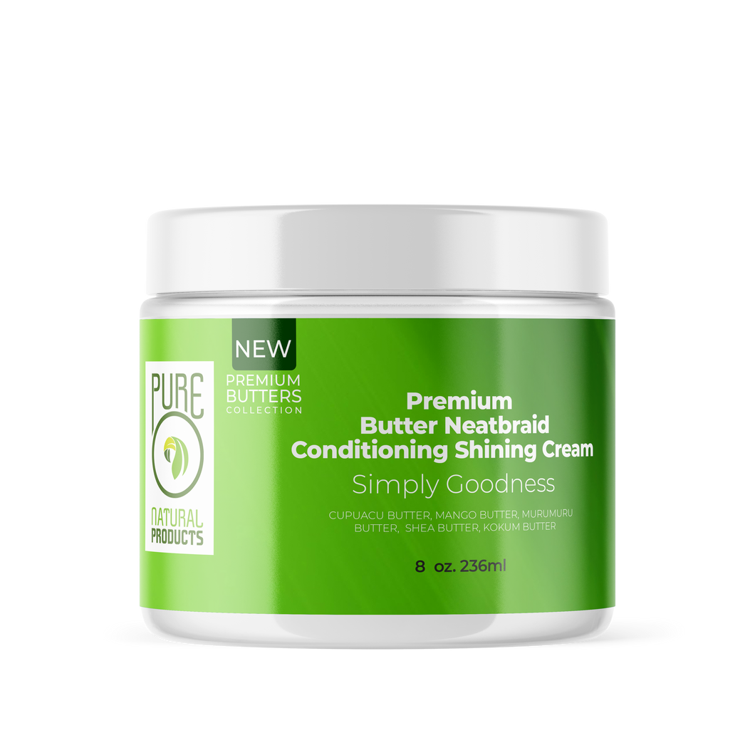 PURE Butter Neatbraid Conditioning Shining Cream 8oz