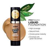 Load image into Gallery viewer, Kiss Natural Finish Liquid Foundation
