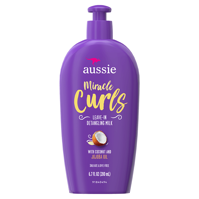 Aussie Miracle Curls Leave-In Detangling Milk (6.7 oz)