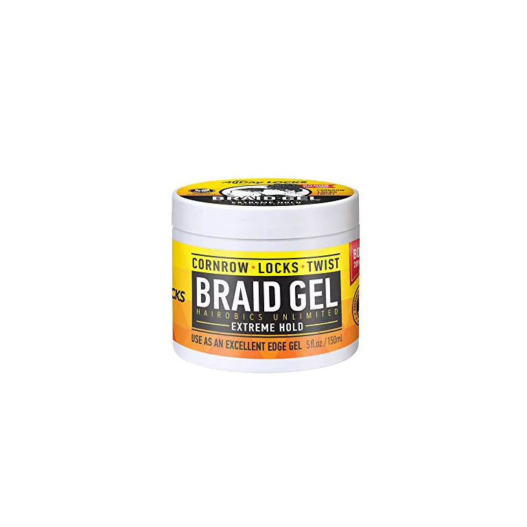 All Day Locks Extreme Hold Braid Gel (5oz)