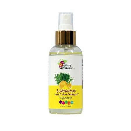 Alikay Naturals Lemon Grass Sleek & Shine Finishing Oil 4oz