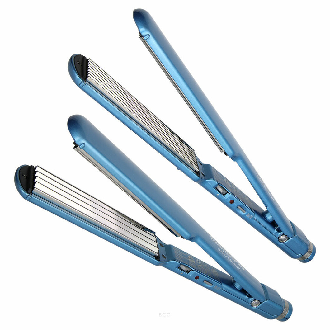 BaBylissPro Nano Titanium Styling and Texturing Crimper Prepack 1 1/2