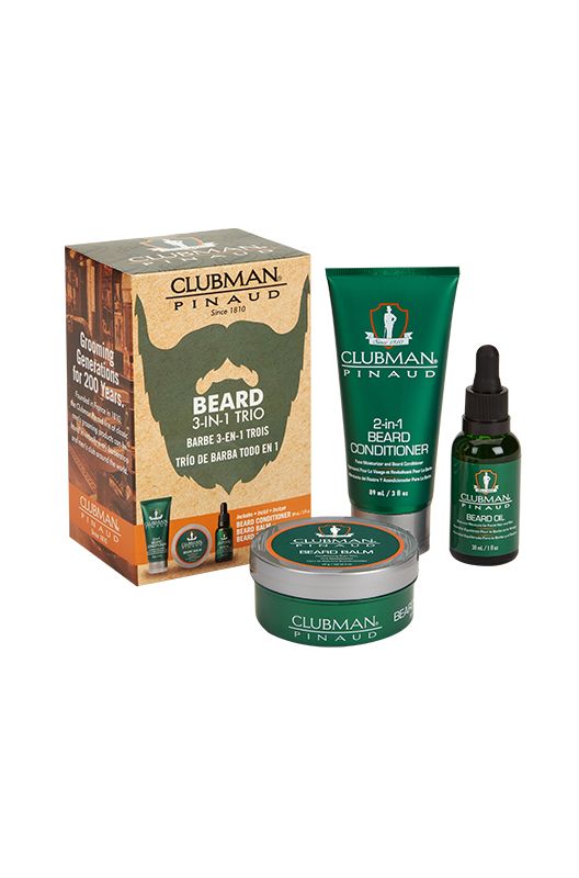 Clubman Pinaud Beard 3-In-1 Trio