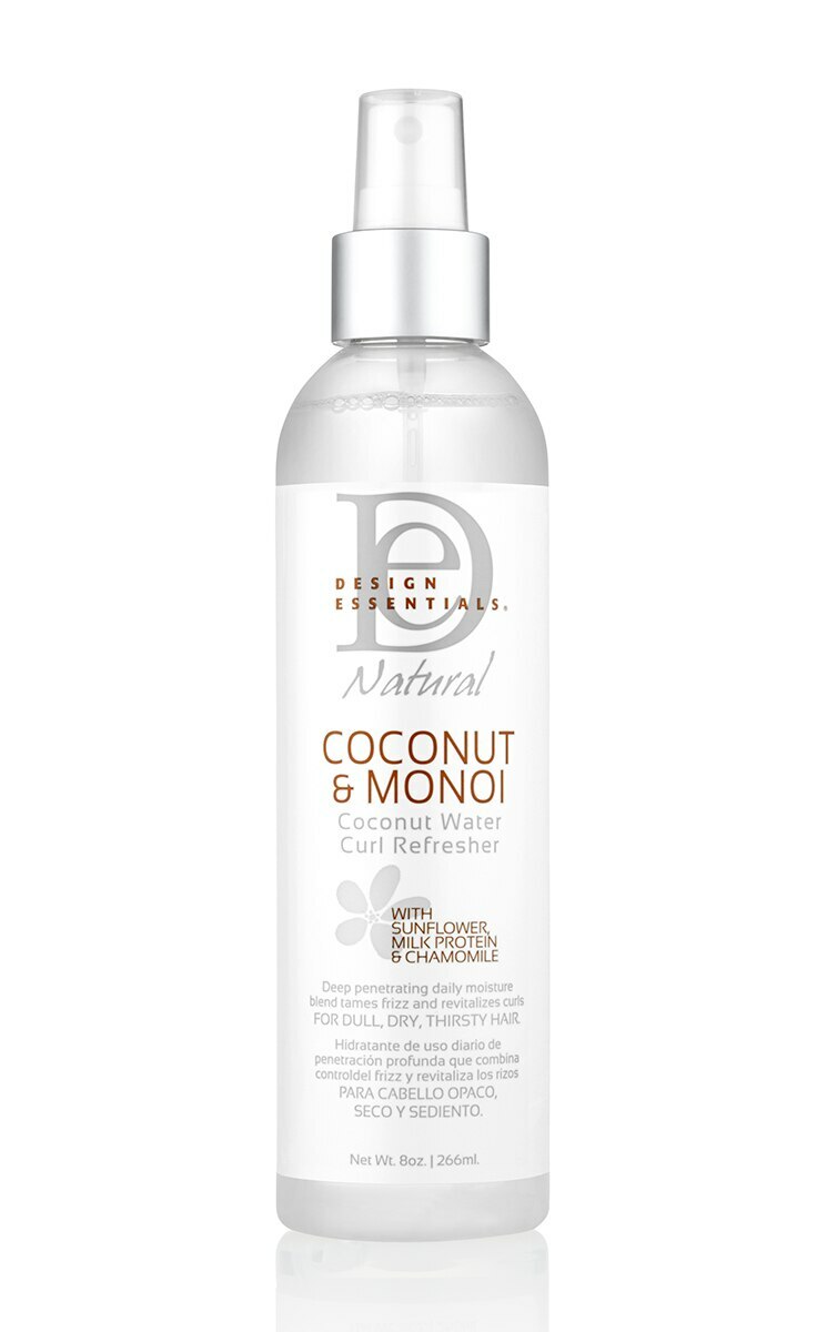 Design Essentials Coconut & Monoi Coconut Water Curl Refresher (8 oz)