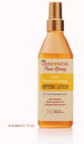 Crème of Nature Pure Honey Curl Texturizing Setting Lotion (12 oz)