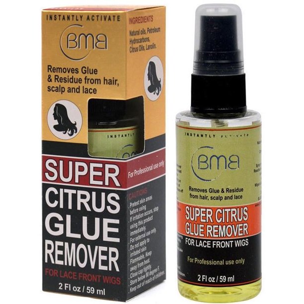 BMA Super Citrus Glue Remover for Lace Front Wigs (2 oz)