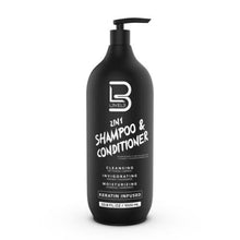 Load image into Gallery viewer, L3VEL3 2in1 Shampoo &amp; Conditioner, 33.8 oz

