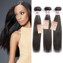 Load image into Gallery viewer, M&amp;M Platinum Edition 100% Brazilian Virgin Unprocessed Human Hair - Straight
