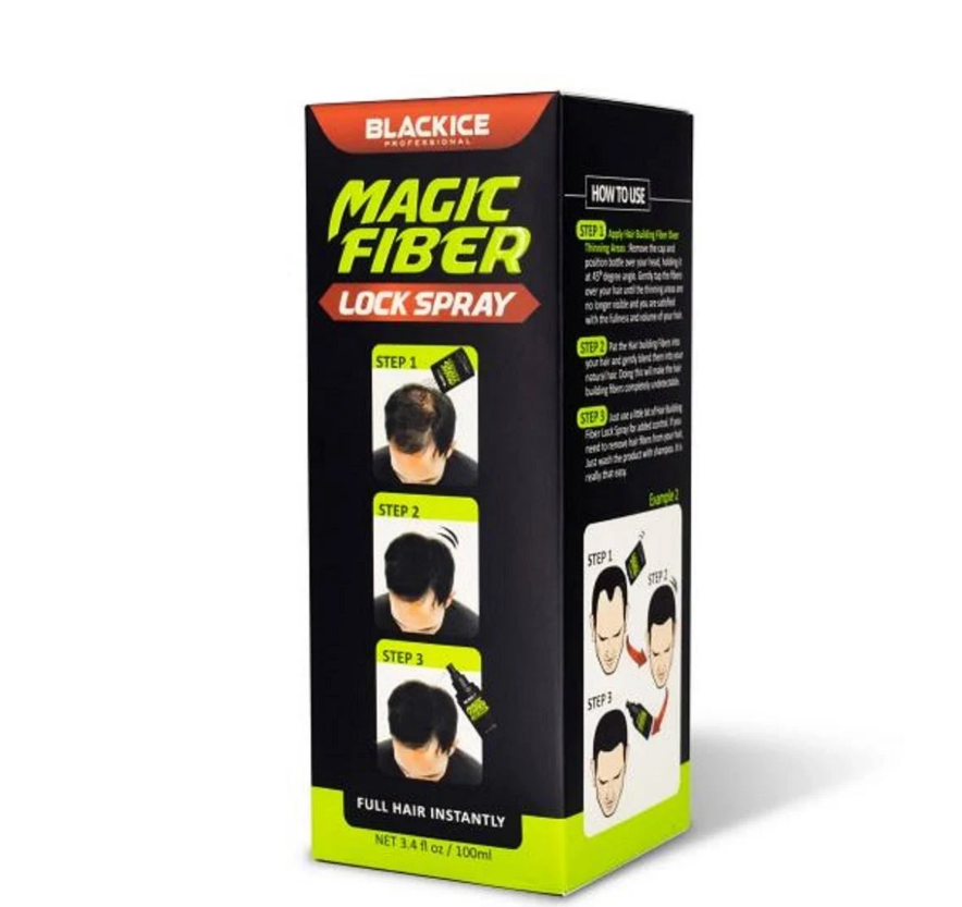 Black Ice Magic Fiber - Lock Spray