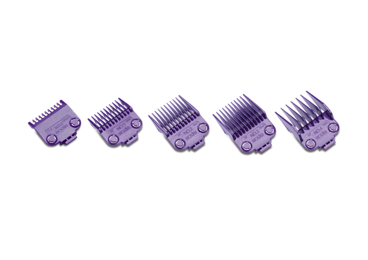 Andis Nano-Silver 2 Magnet Small Guard Set: 5 Piece