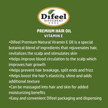 Load image into Gallery viewer, Difeel Premium Natural Hair Oil - Vitamin E Oil (2.5 oz)
