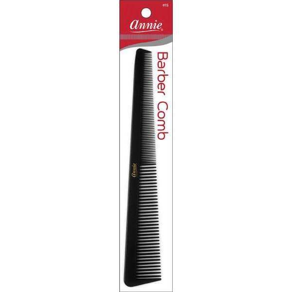 Annie Barber Comb 7 1/2In - Black