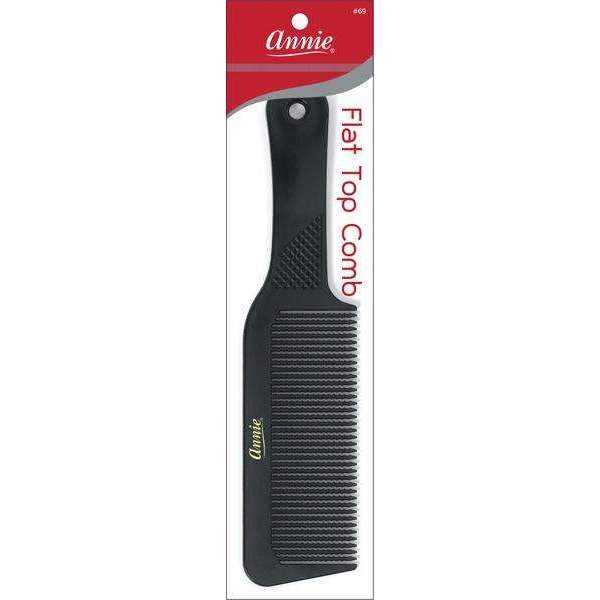 Annie Flat Top Comb - Black