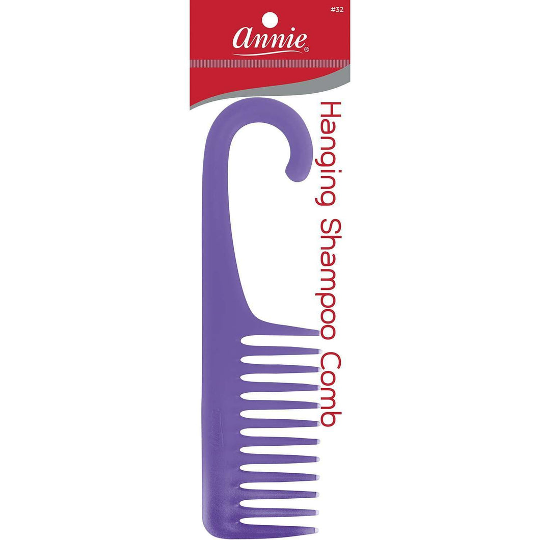 Annie Hanging Shampoo Comb - Asst color
