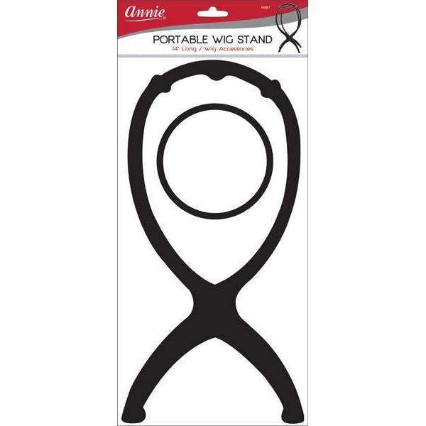Annie Portable Wig Stand 14In Asst Color