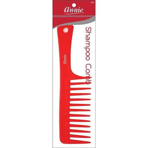 Annie Shampoo Comb - Asst Color