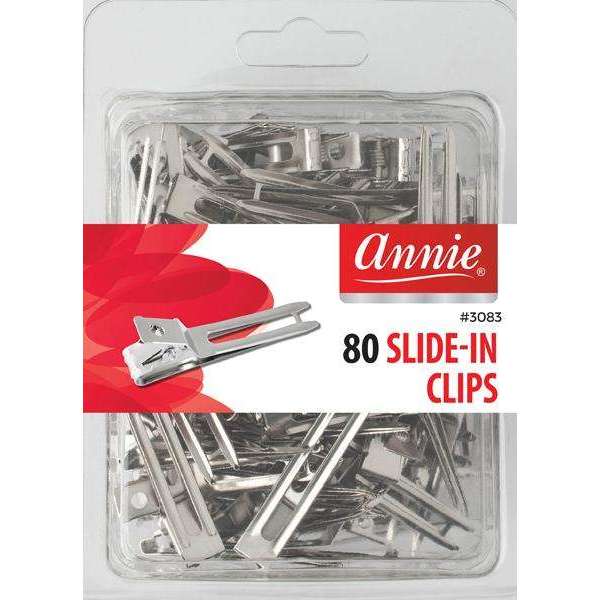 Annie Slide-In Clips 80Ct