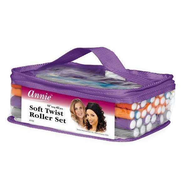 Annie Soft Twist Roller Set In Bag 7In 42Ct