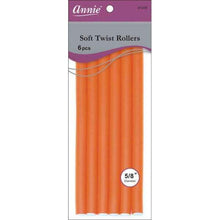 Load image into Gallery viewer, Annie Soft Twist Rollers 6ct Orange
