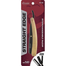 Load image into Gallery viewer, Annie Straight Edge Interchangeable Razor
