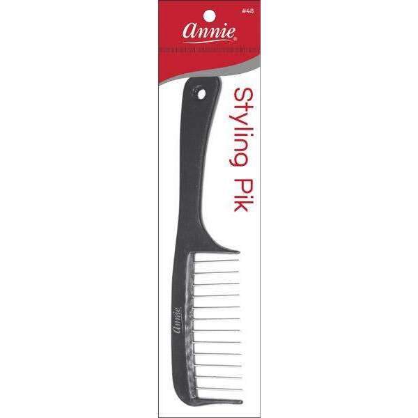 Annie Styling Pik Black - Metal Tooth