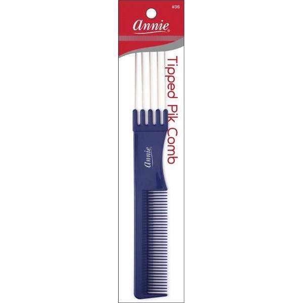 Annie Tipped Pik Comb - Asst Color