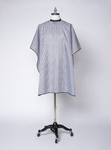 Load image into Gallery viewer, FROMM Striped White/Black Barber Cape
