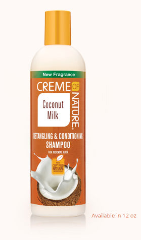 Crème of Nature Coconut Milk Detangling & Conditioning Shampoo (12 oz)