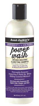 Aunt Jackie's Grapeseed Power Wash Clarifying Shampoo 12floz