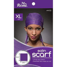 Load image into Gallery viewer, Annie Ms. Remi Head Satin Scarf - XL
