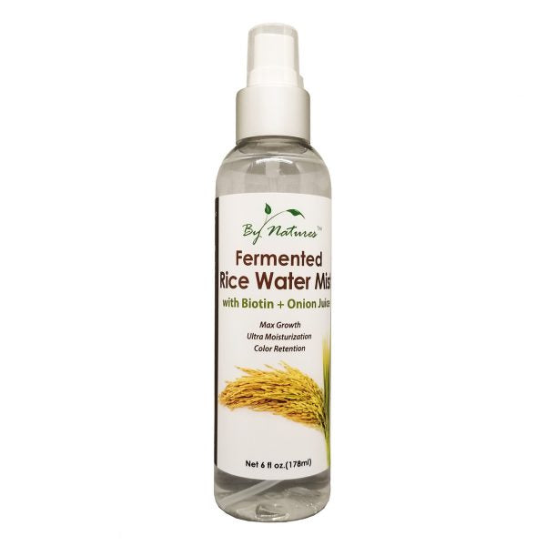 By Nature Fermented Rice Water Mist with Biotin + Onion Juice 6oz
