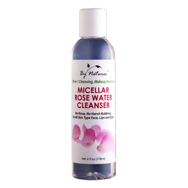 By Nature Micellar Rose Water Cleanser 6oz