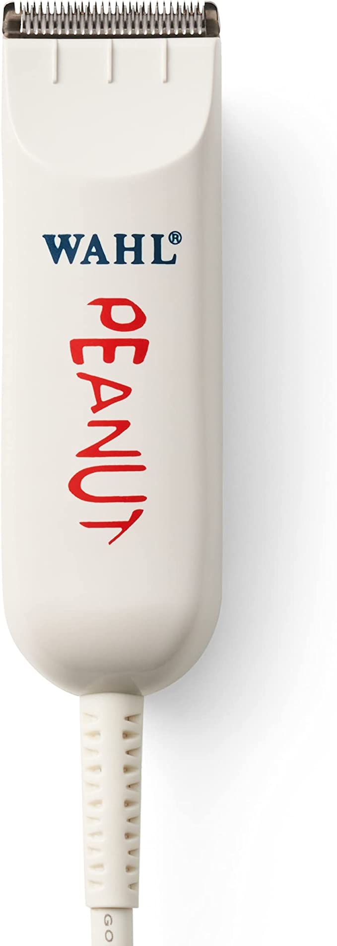 Wahl Professional Classic White Peanut Hair and Beard Clipper/Trimmer